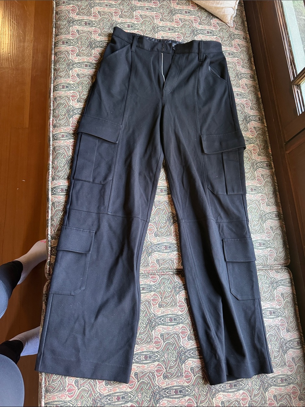 Rag & bone cargo pants black Small